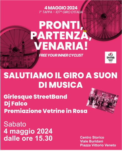 107 Giro Italia locandina 4 maggio 2024