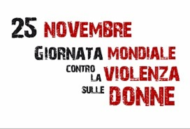 25 Novembre: Giornata internazionale per l'eliminazione della violenza contro le donne