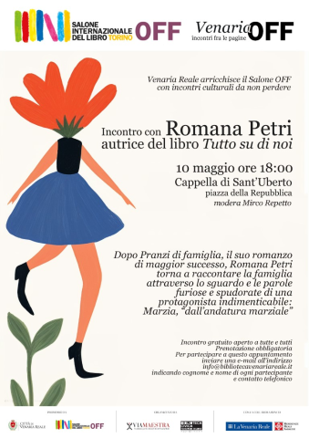 SalTo e Venaria OFF: incontro con l'autrice Romana Petri