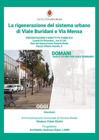La rigenerazione del sistema urbano di Viale Buridani - “Domani, quale futuro per Viale Buridani?”
