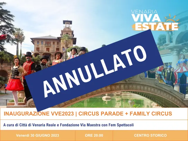 Inaugurazione Venaria Viva Estate 2023 | VVE2023