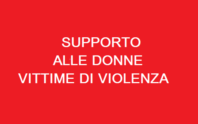 Supporto alle donne vittime di violenza