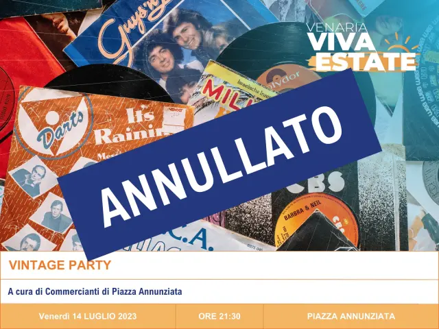 vve2023 - vintage  party - ANNULLATO