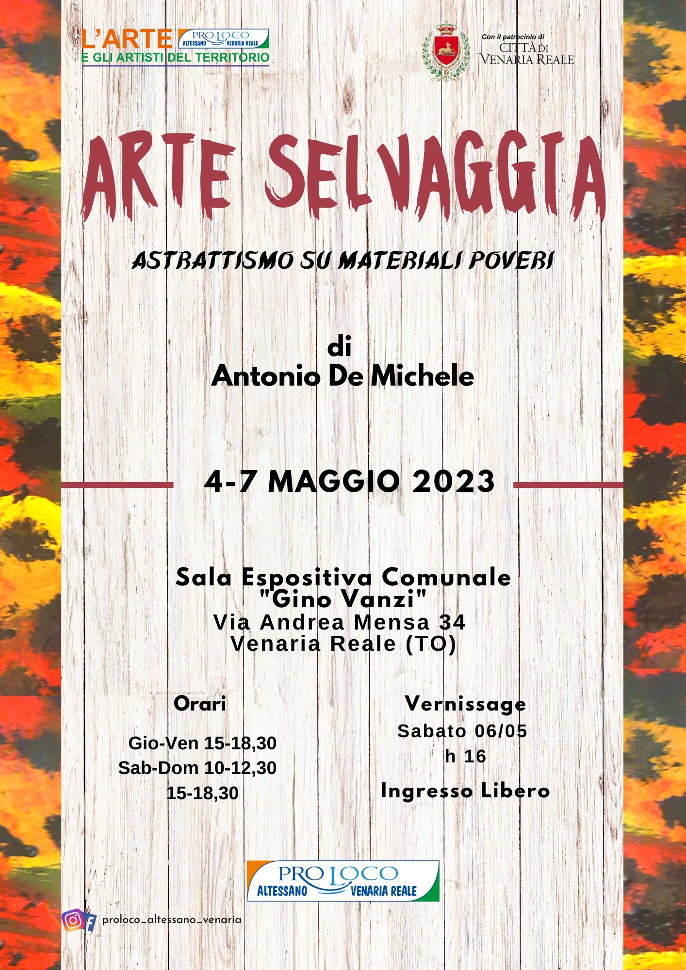 GLI ARTISI E IL TERRITORIO: "Arte Selvaggia" di Antonio De Michele