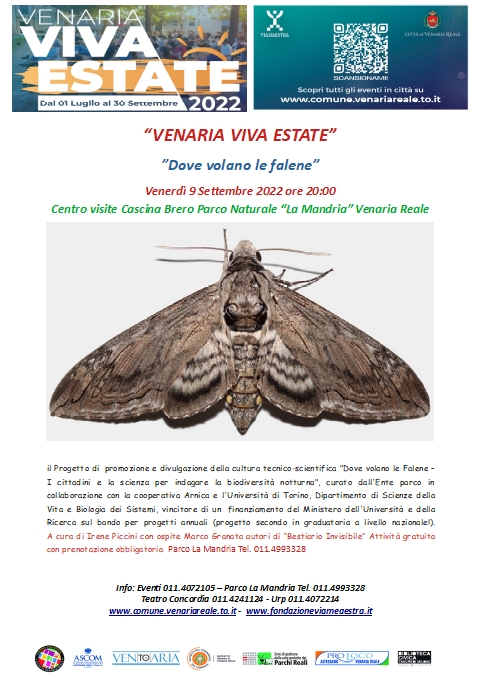VVE2022:  Dove volano le Falene