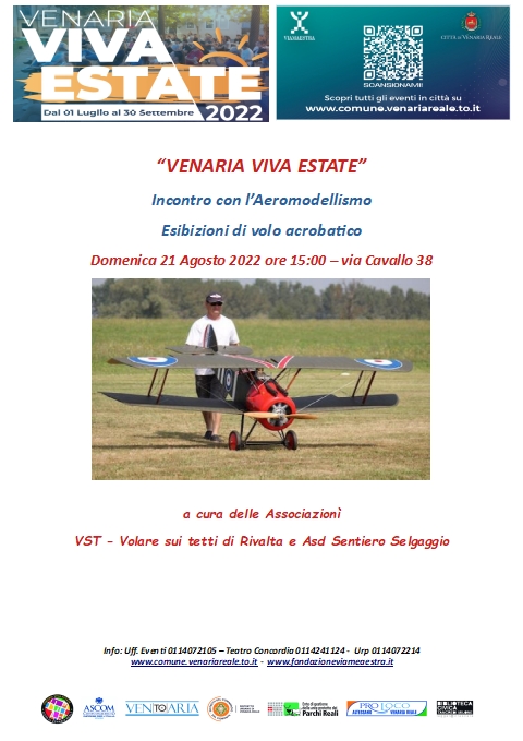 VVE2022:  Incontro con l'Aeromodellismo