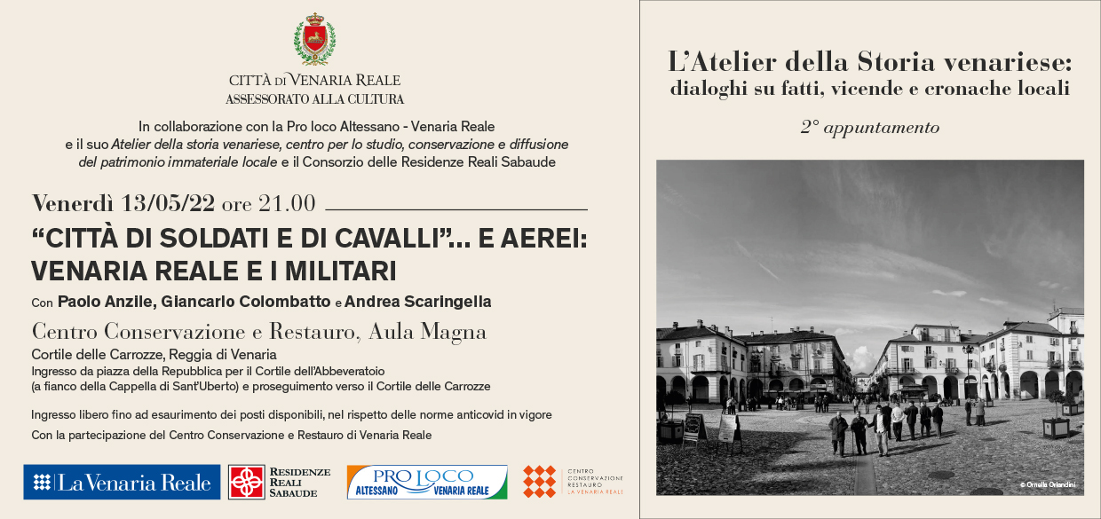L'Atelier della Storia venariese - secondo incontro