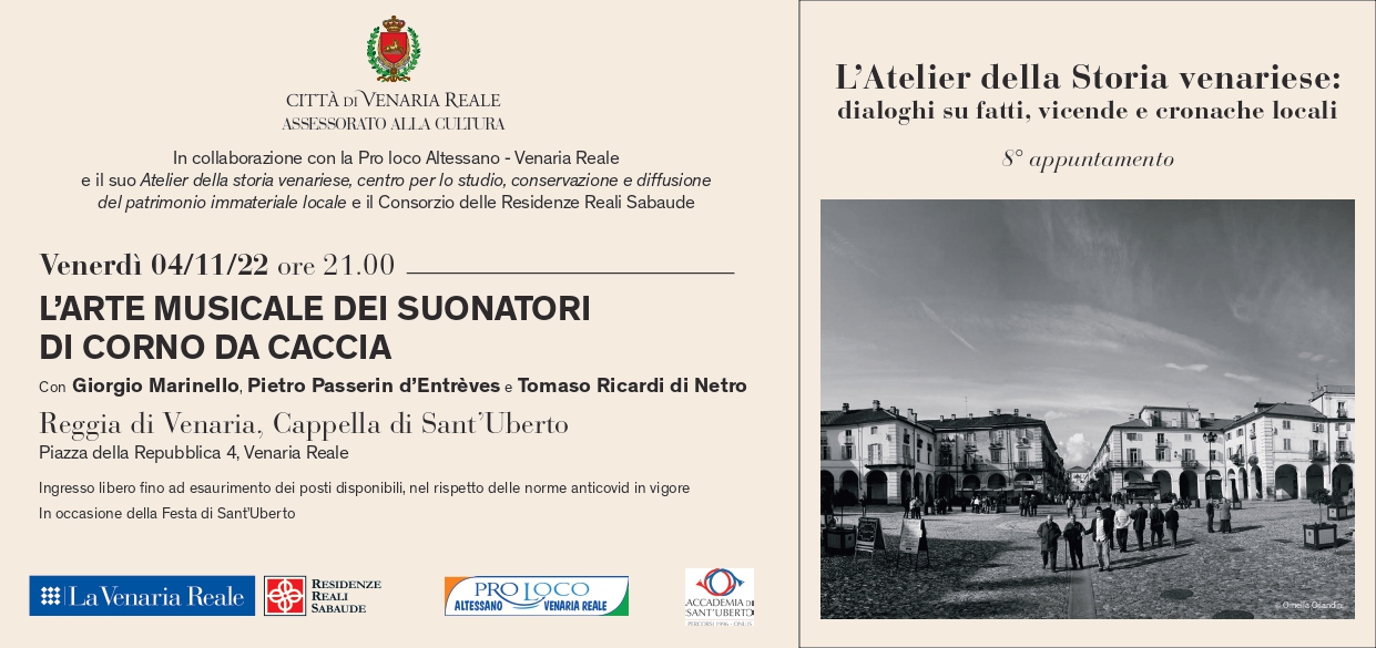 L'Atelier della Storia venariese - ottavo incontro