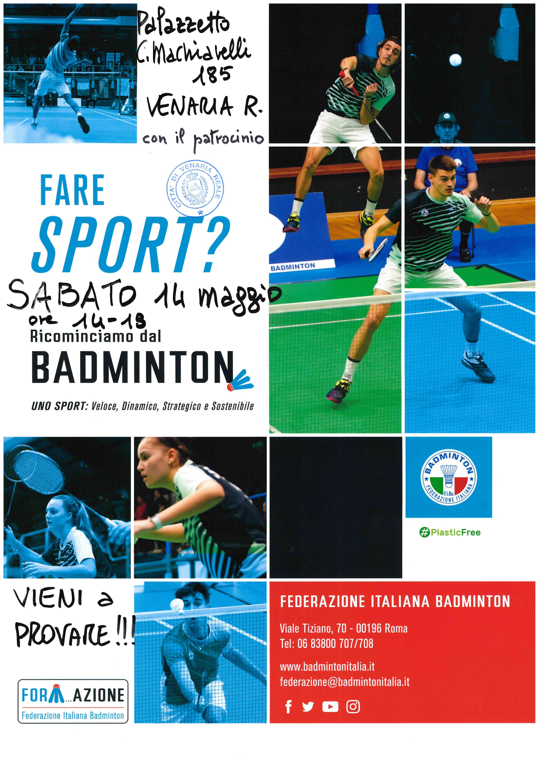 Ricominciamo dal badminton