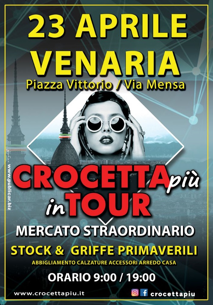 Mercato straordinario Crocetta Più in Tour 2023
