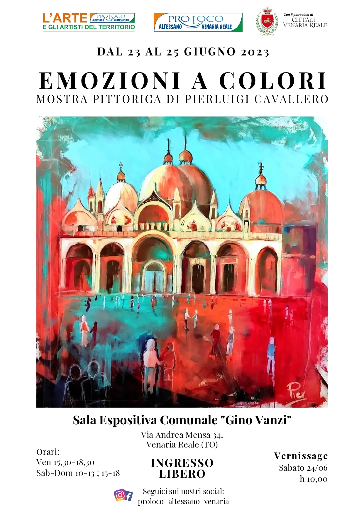 LARTE E GLI ARTISTI DEL TERRITORIO: Emozioni a colori