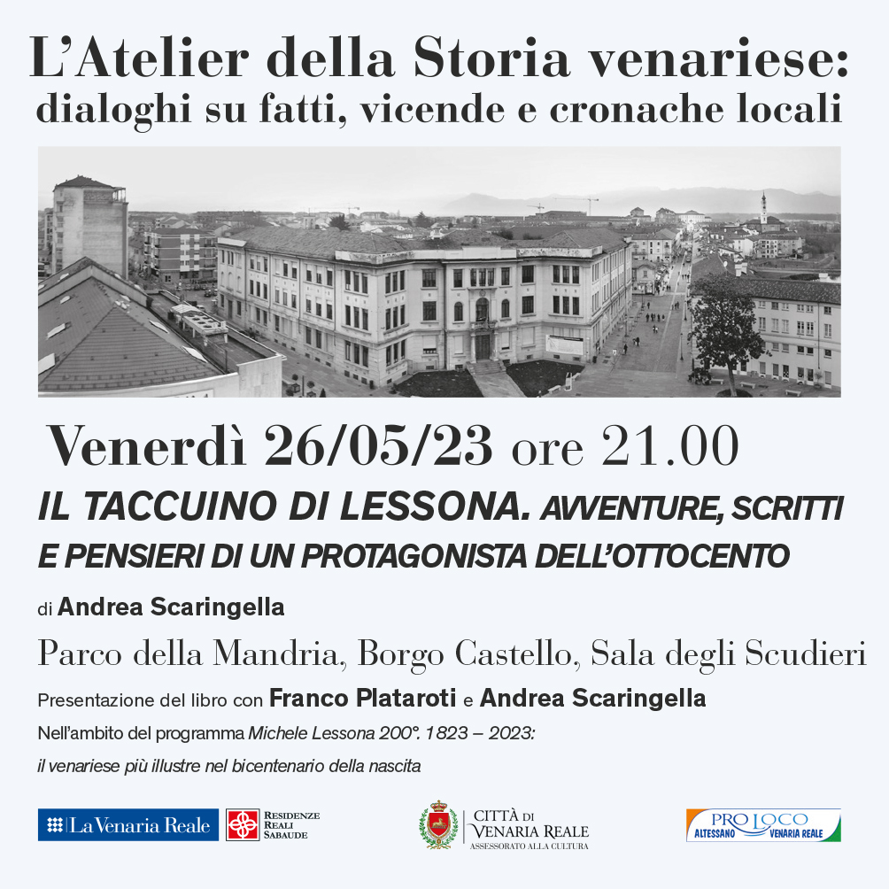 L'Atelier della Storia venariese 2023 - quarto incontro