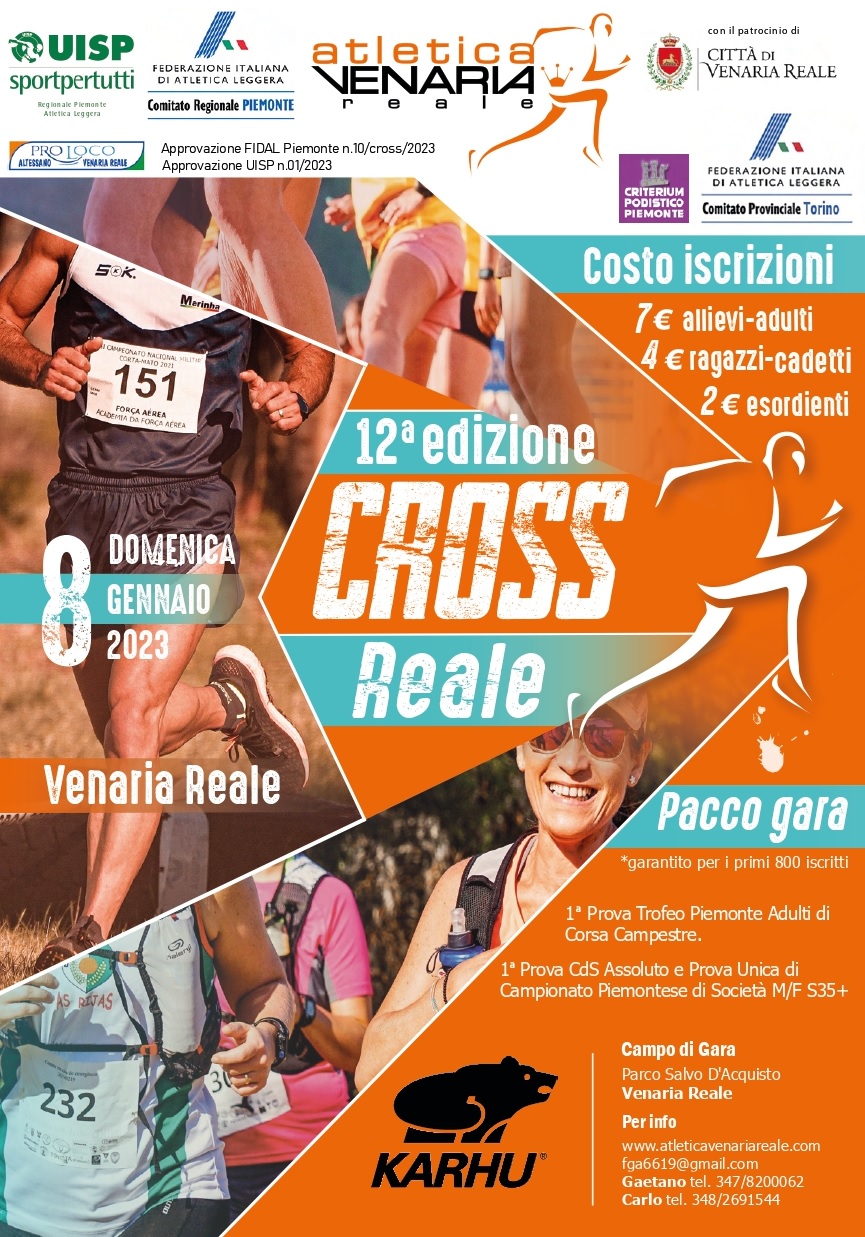 12^ edizione del CROSS Reale   Corsa campestre 