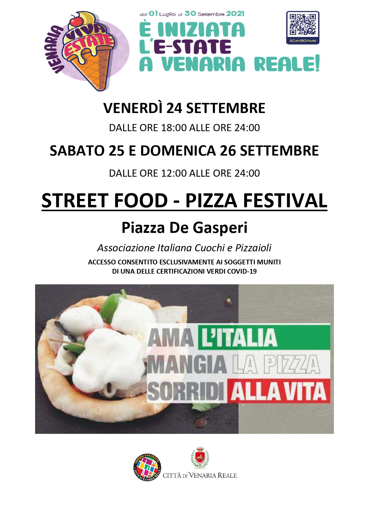 Vve2021: street food - pizza festival