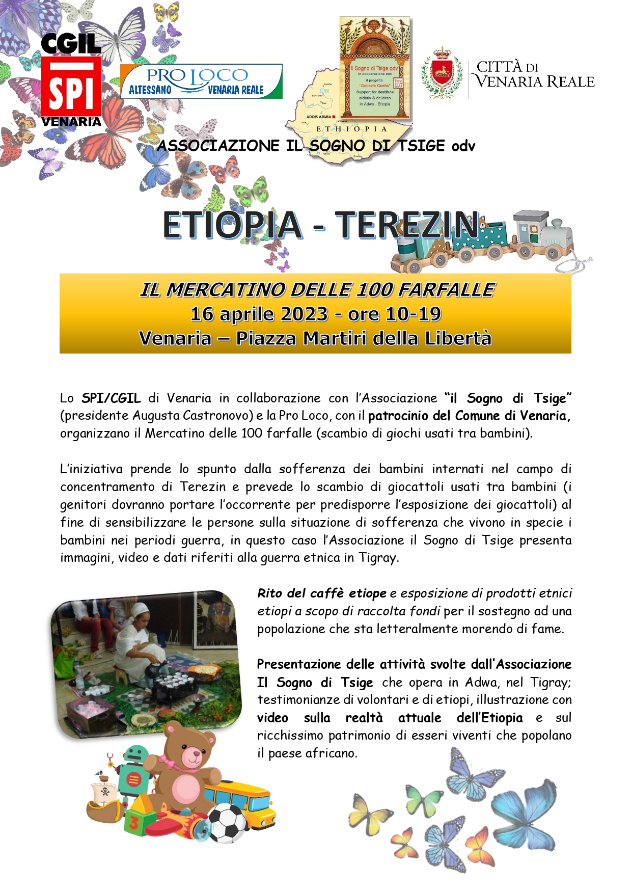 Il Mercatino delle 100 farfalle