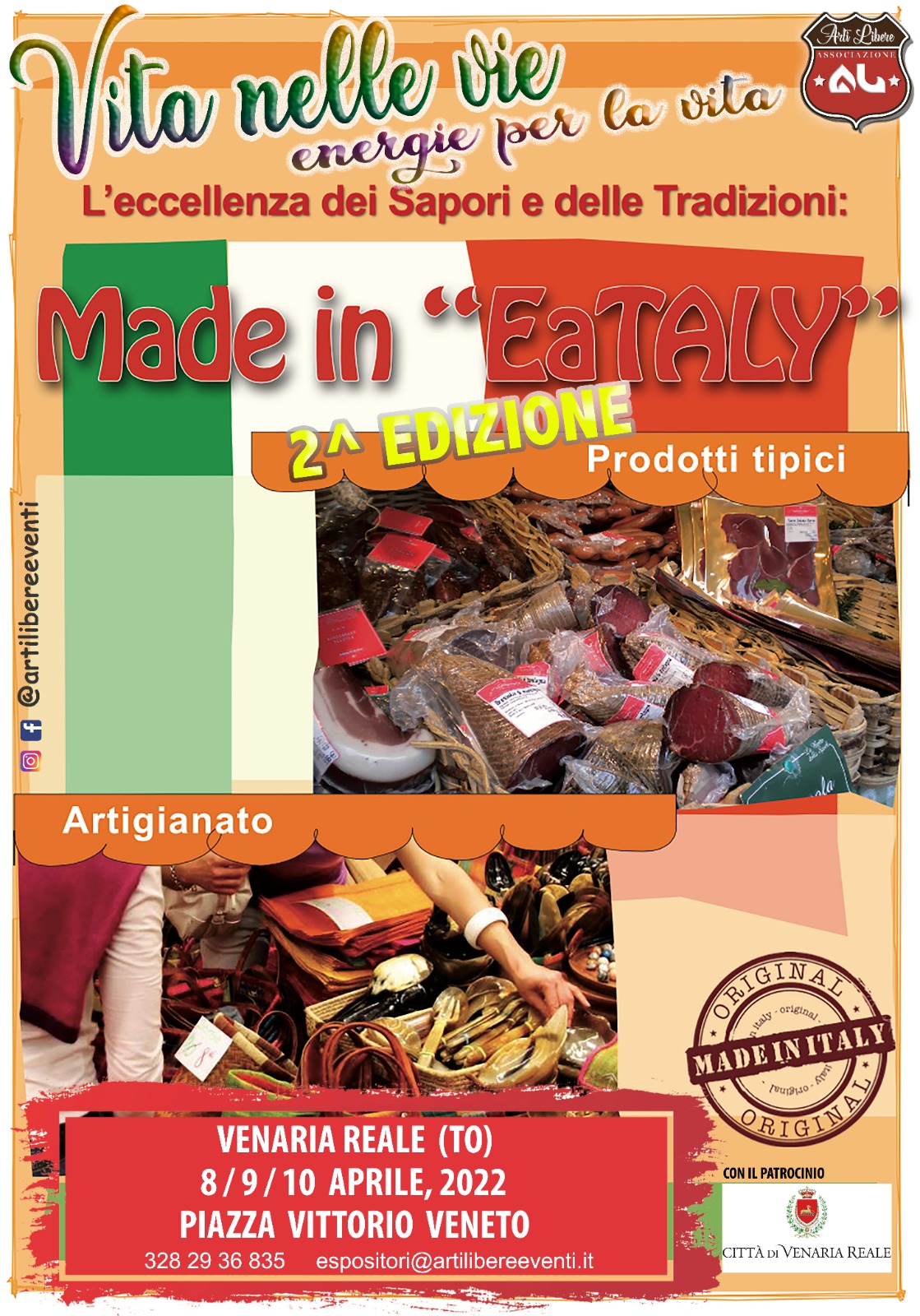 Mercatino di enogastronomia e artigianato "Made in EaTALY"