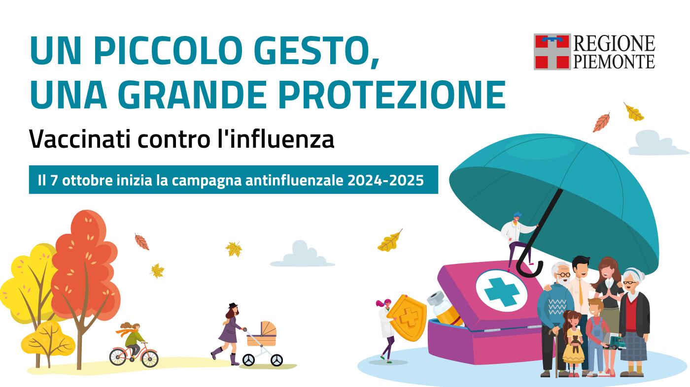 REGIONE PIEMONTE: Campagna di vaccinazione antinluenzale e anti Covid