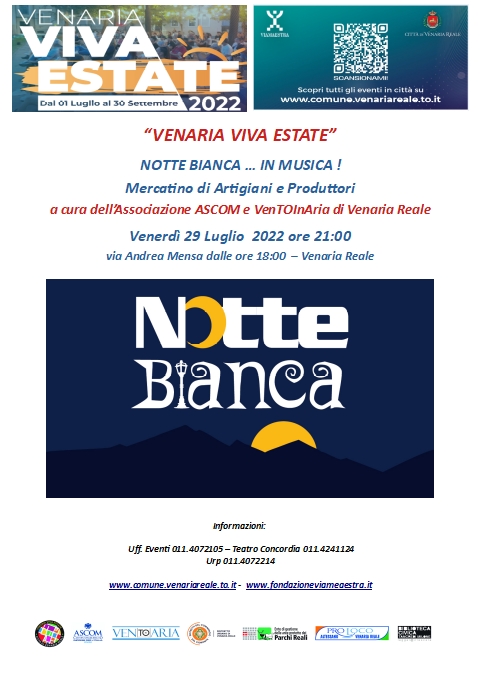 VVE2022: Notte Bianca in musica