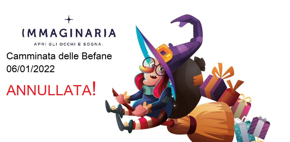 Annullata la Camminata delle Befane
