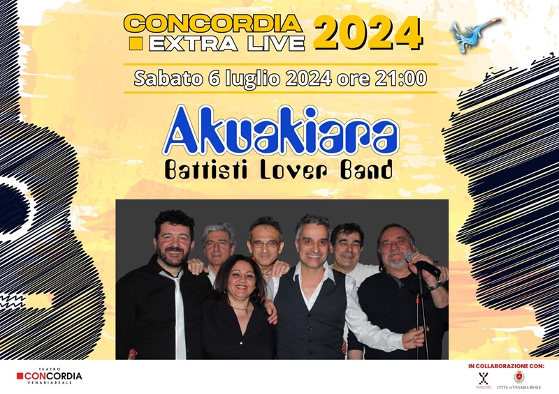 VVE2024 CONCORDIA EXTRA LIVE: Akuakiara Battisti Lover Band