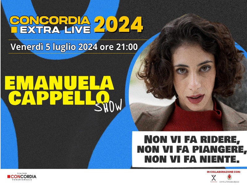 VVE2024 CONCORDIA EXTRA LIVE: Emanuela Cappello Show