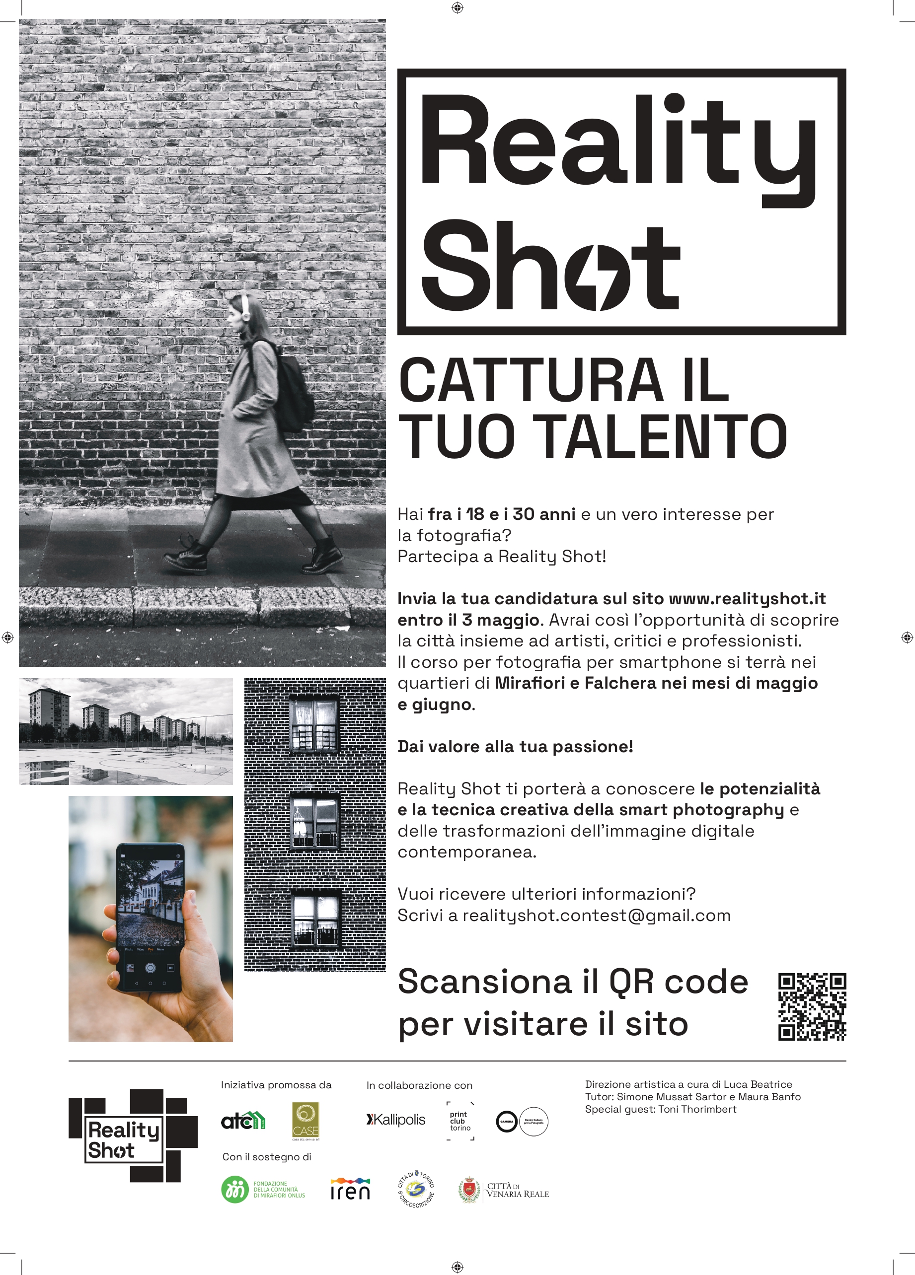 Cattura il tuo talento fotografico, con Reality Shot!